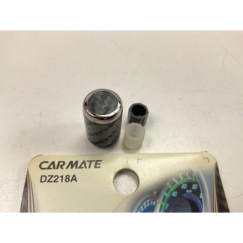 Car Mate DZ218A Universal BLACK CHROME Trip Meter Knob .2-.28'' (5-7mm)