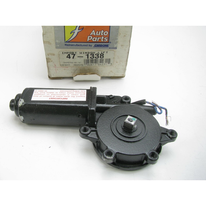 Cardone 47-1338 REMAN. Power Window Motor -  Position: Front Left Drivers Side