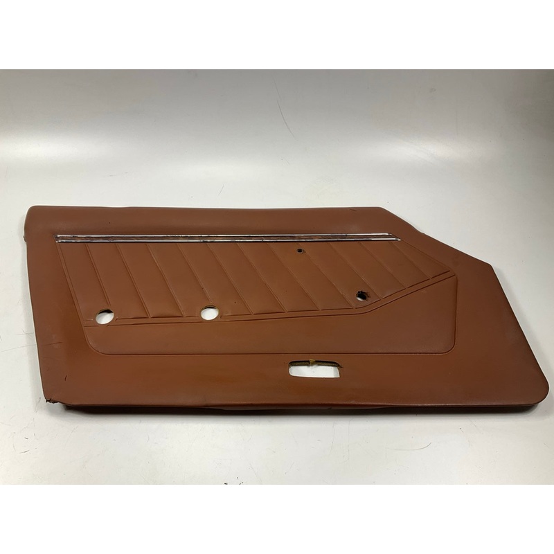 USED, AS-SHOWN - Left Drivers Side Interior Door Panel Brown For 74-78 260z 280z