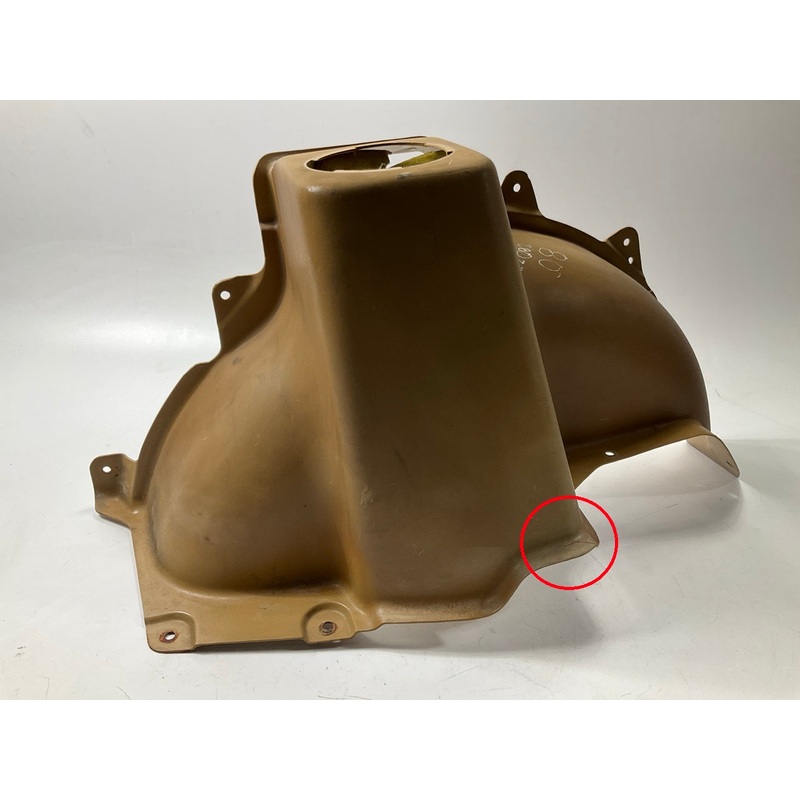 USED Left Drivers Rear Strut Tower Trim Panel Brown OEM For 79-83 Datsun 280zx
