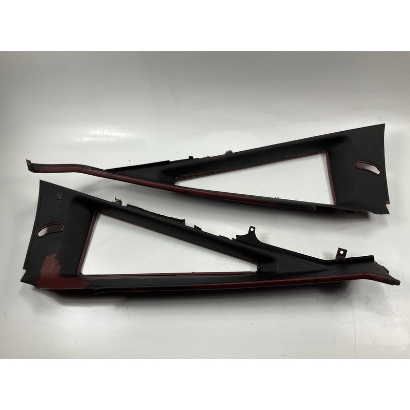 USED, PAINTED Rear Quarter Window Glass Interior Trim Panel Set 84-89 Z31 300zx