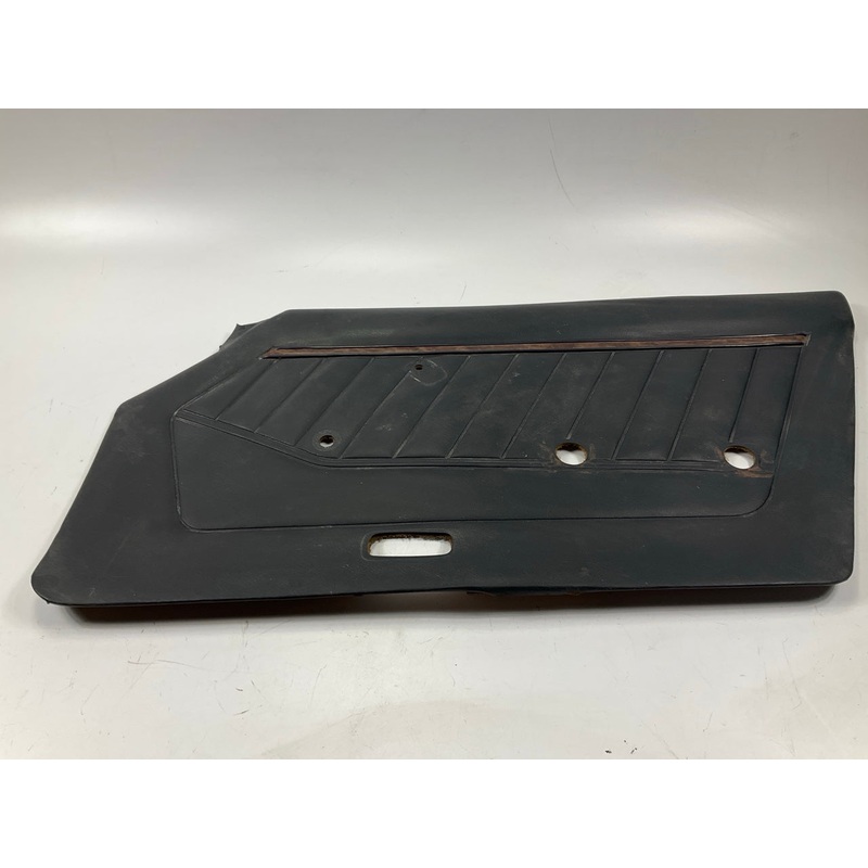 USED, ROUGH - Right Passengers Black Door Panel For 1974-1978 Datsun 260z 280z