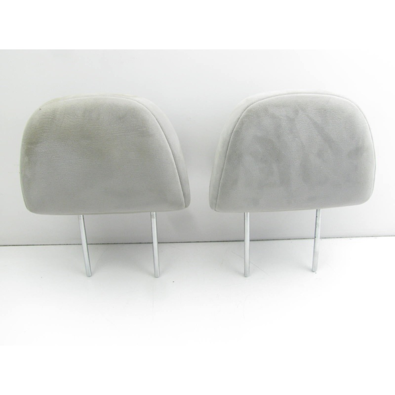 USED- Set Of Gray Front Seat Headrests Head Rests OEM For 2005-2009 Kia Spectra
