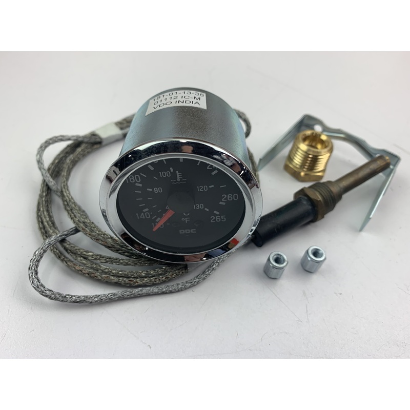 VDO 2'' Mechanical Water Temperature Coolant Temp Gauge With Sender 52mm Diameter