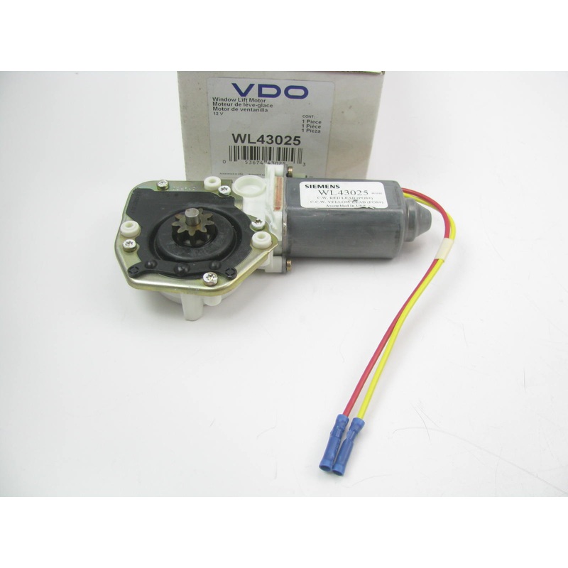 VDO WL43025 Power Window Motor - Front Left