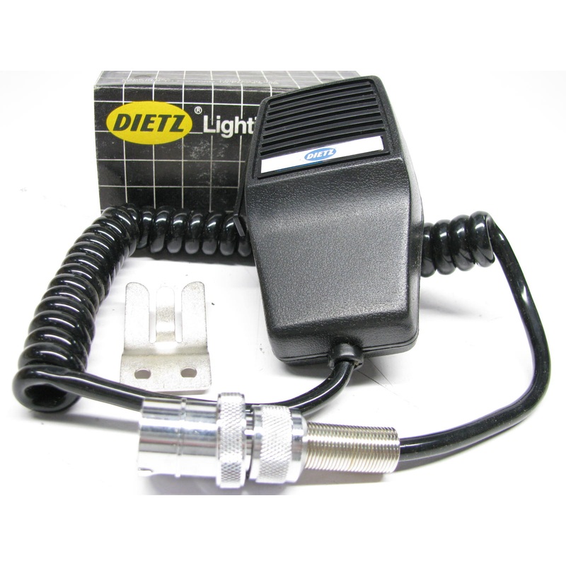 Vintage Dietz 14-14550 4 PIN DYNAMIC REPLACEMENT CB RADIO HAND-HELD MICROPHONE