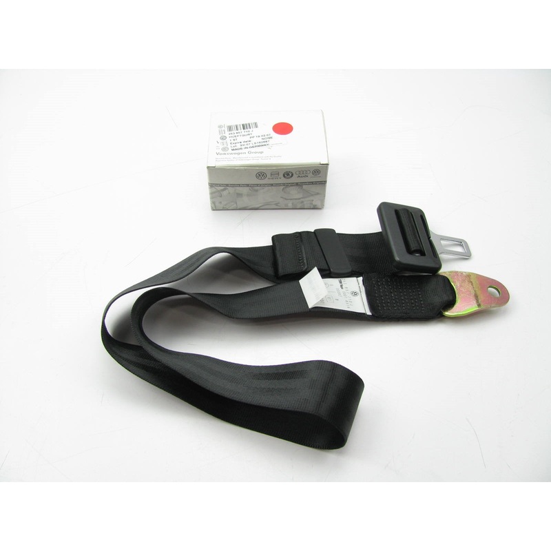 VW Audi OEM 253857710J Sliding Door Lap Seat Belt 1980-1992 Volkswagen Vanagon