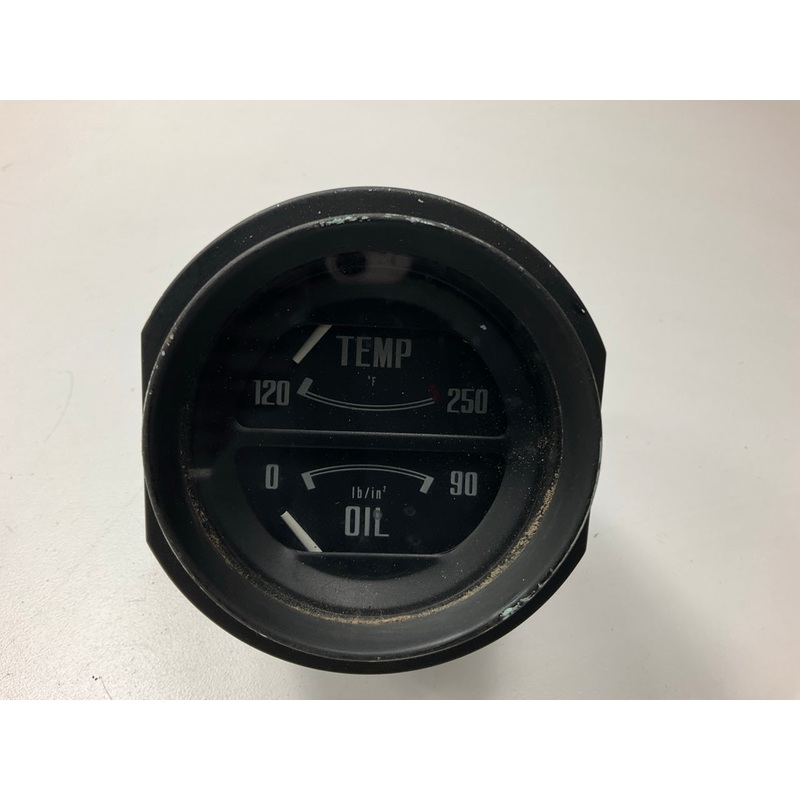 USED #607 -  Oil Pressure Water Temp Gauge OEM For 1970-1973 Datsun 240z