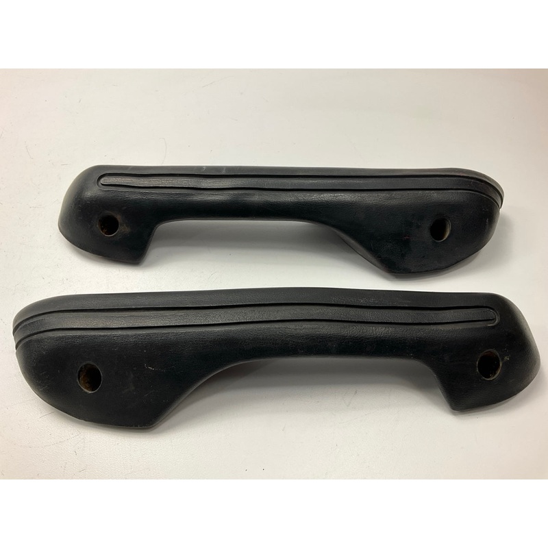 USED #808 - Left & Right Black Interior Arm Rests OEM For 1970-1973 Datsun 240z