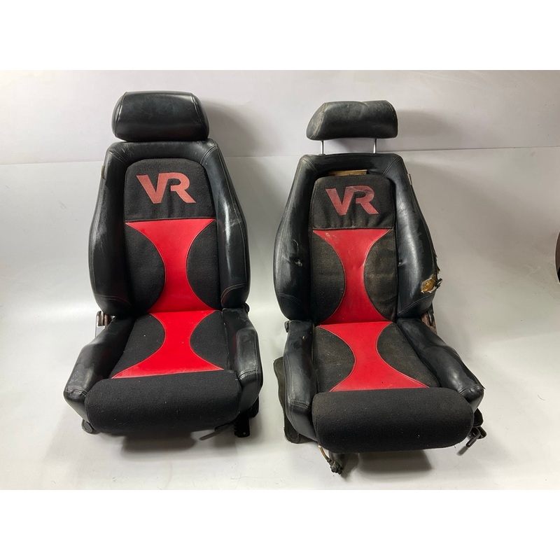 USED AFTERMARKET ''VR'' Seats For Datsun 280z, Poor Condition