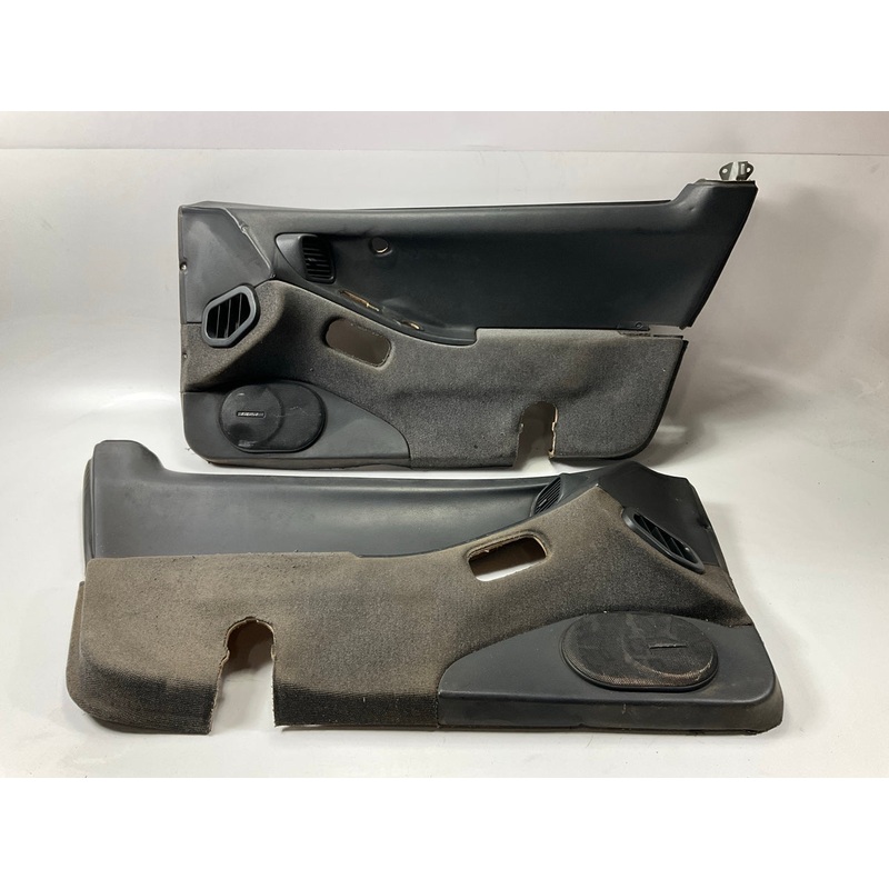 USED - Black Interior Door Panels PAIR For 1990-1996 Nissan 300zx Z32 2+0 COUPE