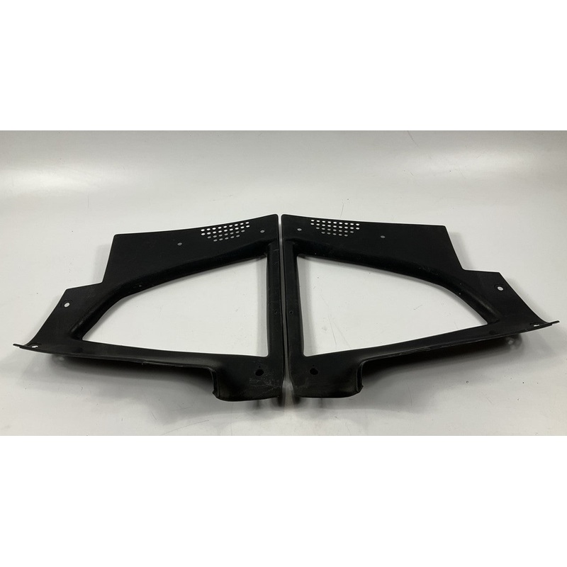 USED - Black Interior Quarter Window Trim Panels For 1977-1978 Datsun 280z