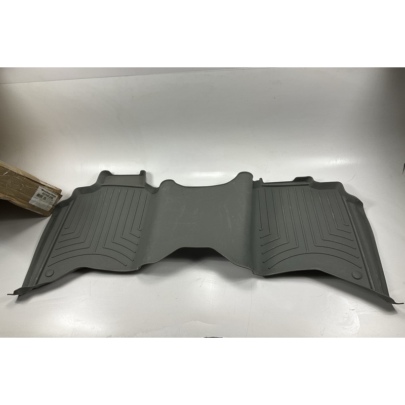 USED - Direct Fit 4415452IM Rear Floor Liner Rubber Mat Gray For 19-24 Ram 2500