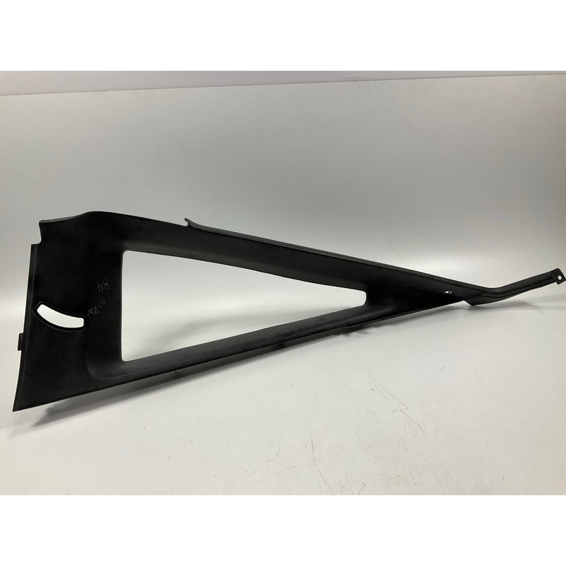USED - Rear Right Passengers Quarter Window Trim Panel Black For 84-86 300zx Z31