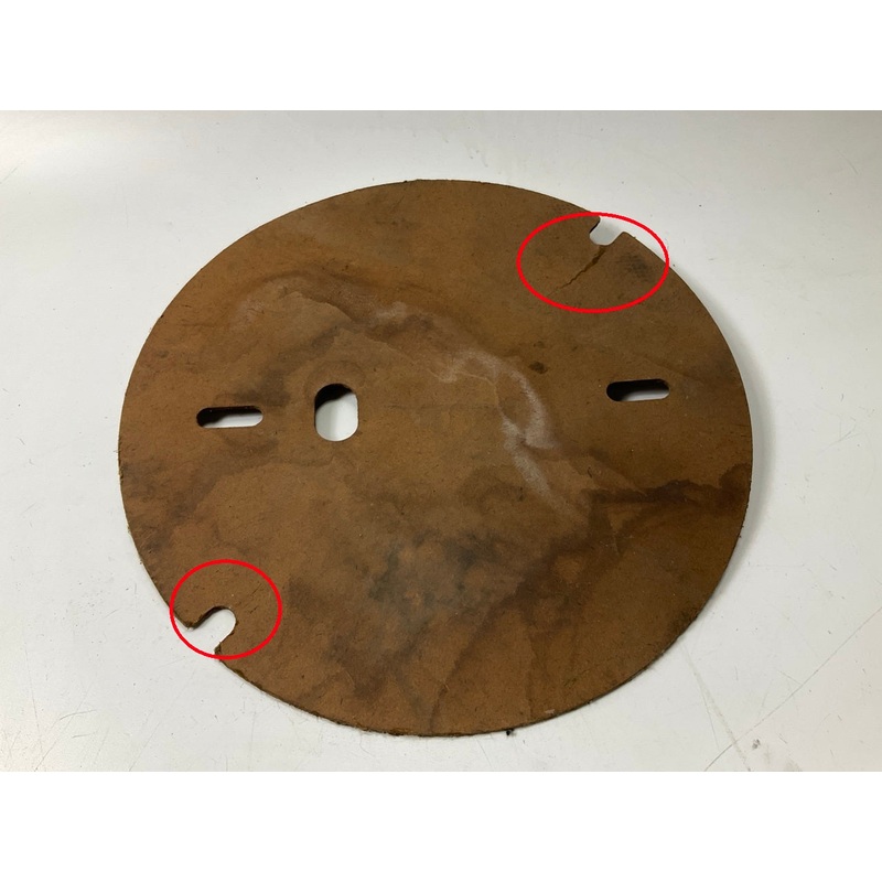 USED - Spare Tire Spare Wheel Fiber Board Cover Plate OEM For 79-83 Datsun 280zx