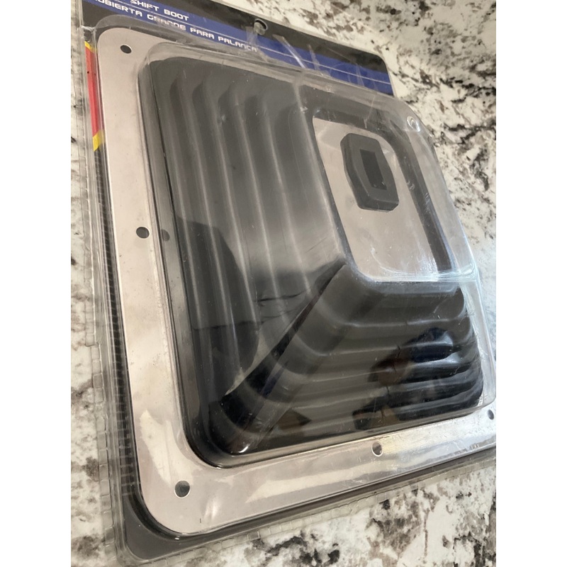 Spectre 6284 Large Shifter Boot Chrome Bezel Covers Openings Up To 6-3/4 X 7-3/4