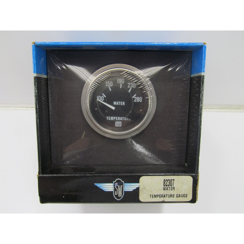 Stewart Warner 82307 Water Temperature Gauge 2-1/16'' 100-280 Degrees F