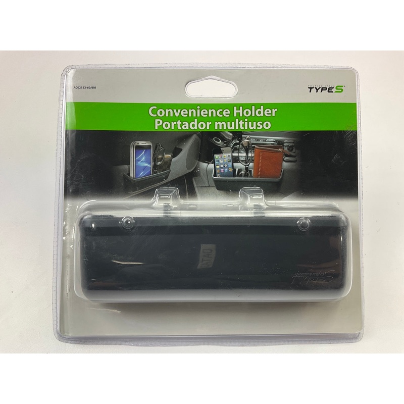 Type S AC02153-60-6M Charcoal Gray Convenience Holder Pocket Tray