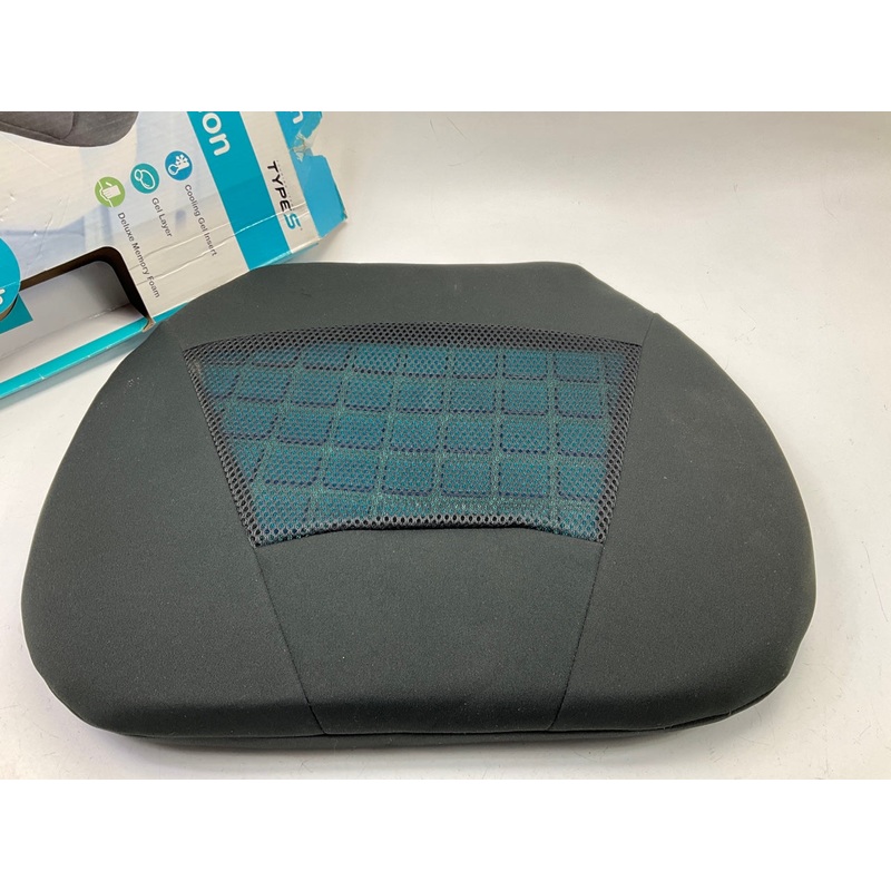 Type S CU53463-6 Black All Season Gel Seat Cushion