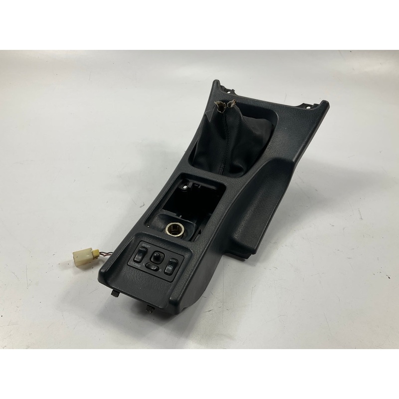 USED #10020 - Black Interior Center Console Trim OEM For 1990-1996 300zx Z32 M/T