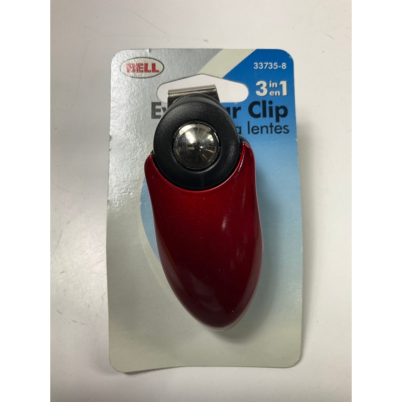 Bell 33735-8 3 In 1 RED Eyewear Clip