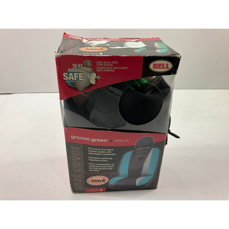 Bell 56860-9 Grove Green Neoprene Low-Back Bucket Seat Cover