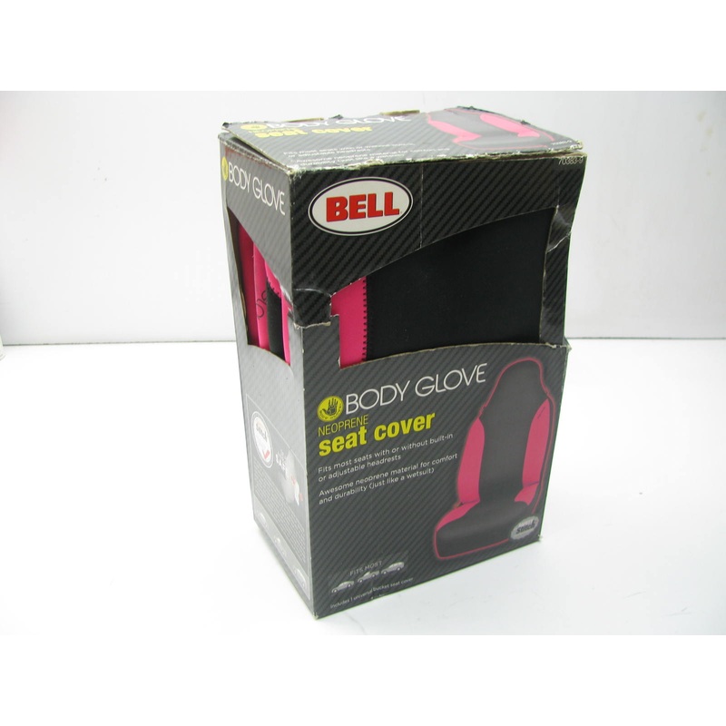 Bell 70383-9 Hyperfit Body Glove Bucket Seat Cover, Neoprene  Pink