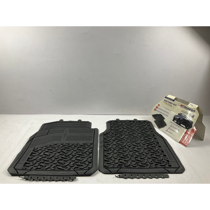 BF Goodrich 583-10 Rubber Floor Mats, 2-Piece Cut-to-fit Set For Dodge Ram Truck