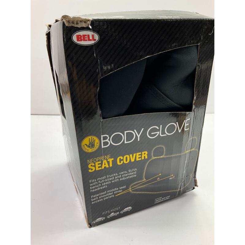 Body Glove 70332-9 Black Bench Seat Cover For Pickup Truck