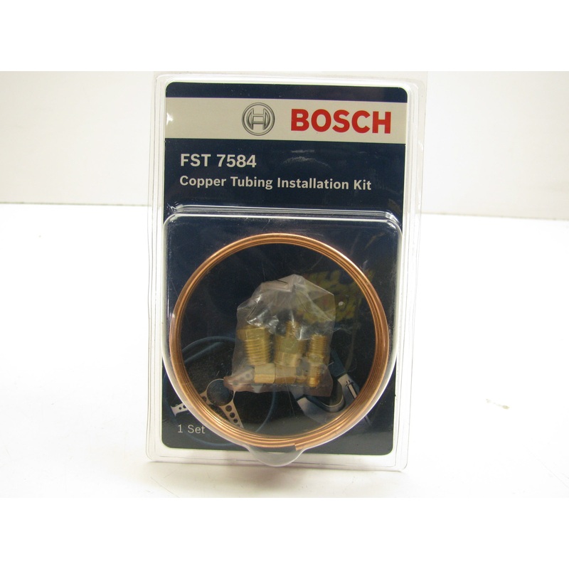 Bosch FST7584 72''Copper Tubing Installation Kit & Fittings For  1/8'' NPT Gauges