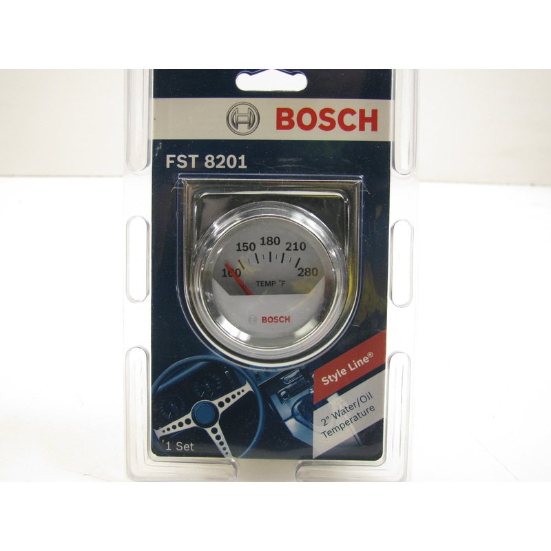 Bosch FST8201 Style Line 2'' Electrical Water / Oil Temperature Gauge