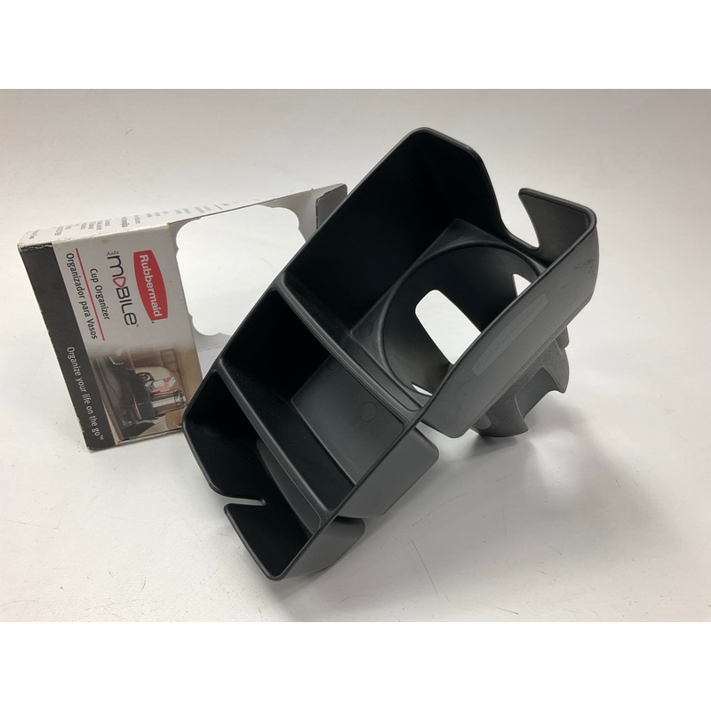 Rubbermaid 3319-20 Automotive Cup Holder Car Storage Organizer Caddy, Black