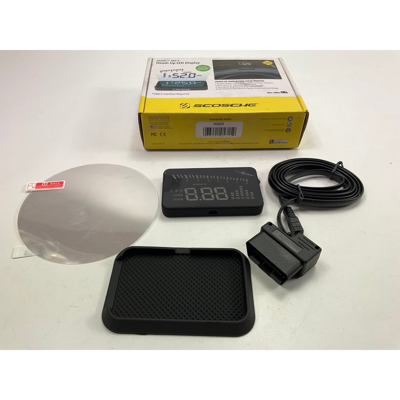 SCOSCHE HUD2 Heads Up LED Display OBD II HUD2
