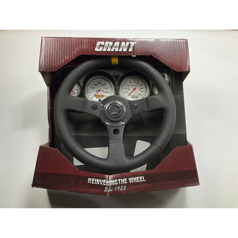 SCUFFED Grant 1075 Top Marker Competition Steering Wheel, 13'' Diameter, 3'' Dish