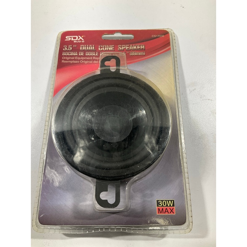 Sdx Audio CS17035 3.5'' Dual Cone Speaker - Original Equipment Replacement