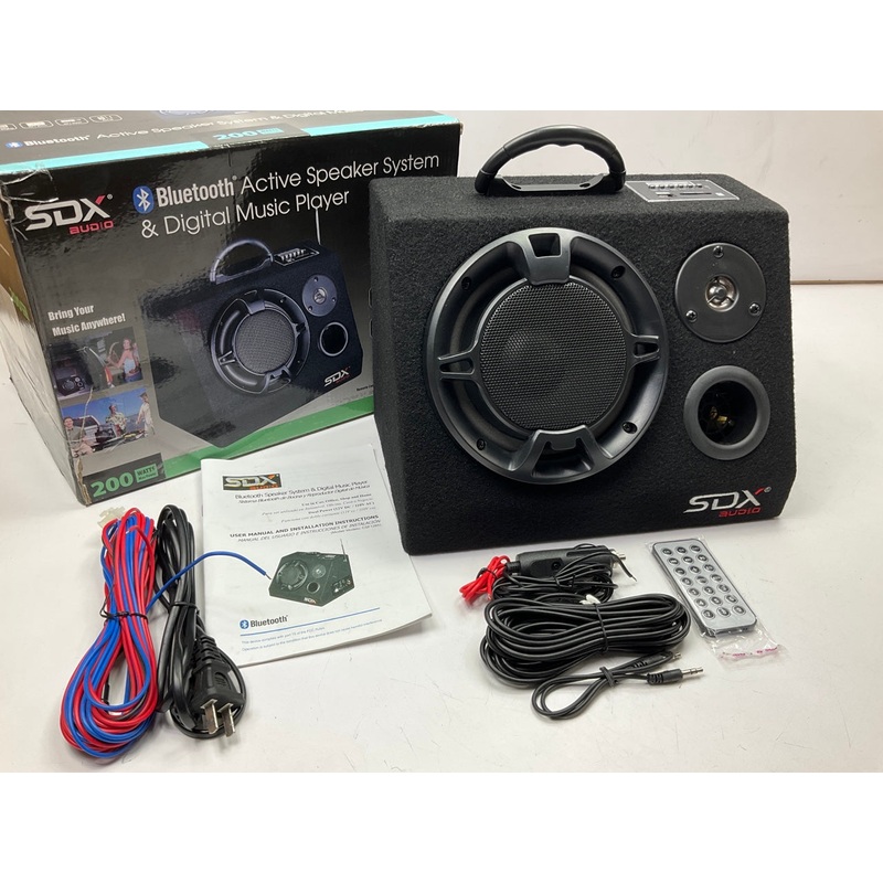 Sdx Audio CSF1265  Bluetooth Active Speaker System Digital Music Player