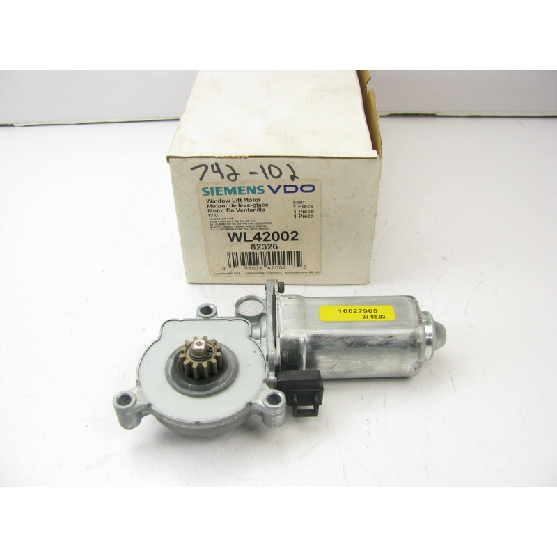 Siemens Vdo WL42002 FRONT Power Window Motor 82326