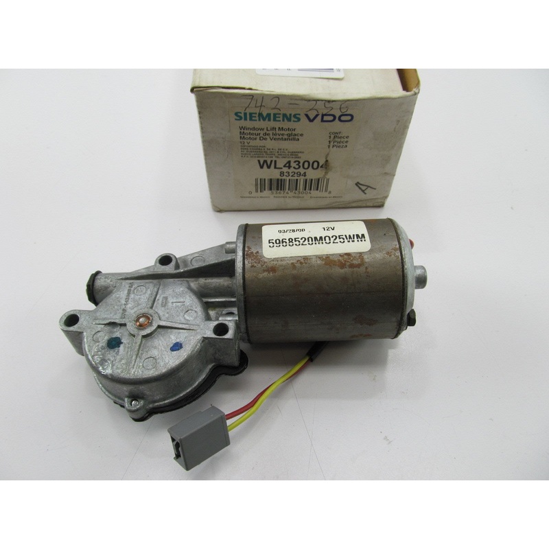 Siemens VDO WL43004 Front Right Power Window Motor