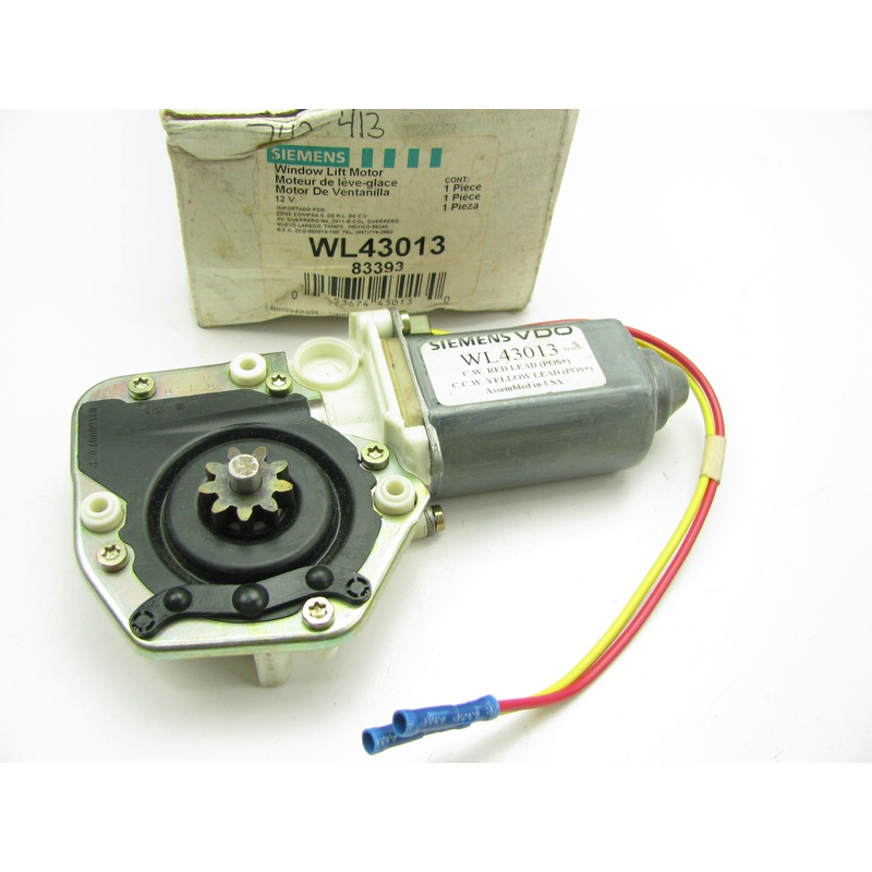 Siemens WL43013 Front Left Power Window Motor 91-94 Ford Explorer Mazda Navajo