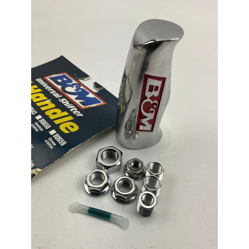B&M 80641 Brushed Aluminum T-Handle Shifter Knob