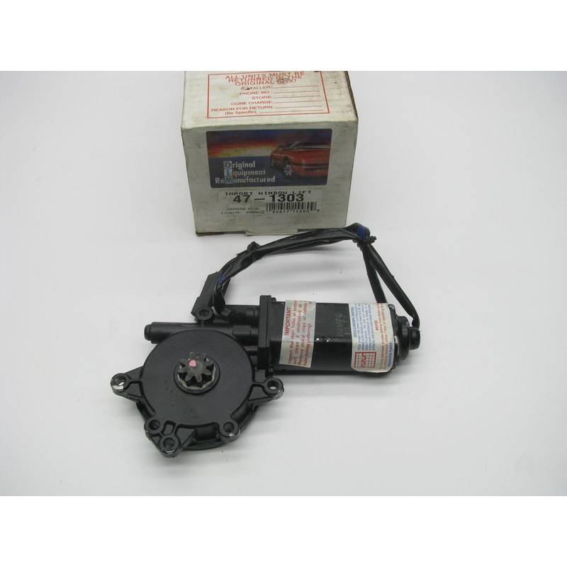 REMAN 47-1303 Front Left Power Window Motor For 1985-1988 Nissan Maxima