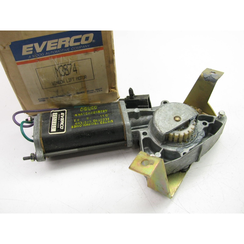 Reman. Everco M3874 Power Window Motor 4310938
