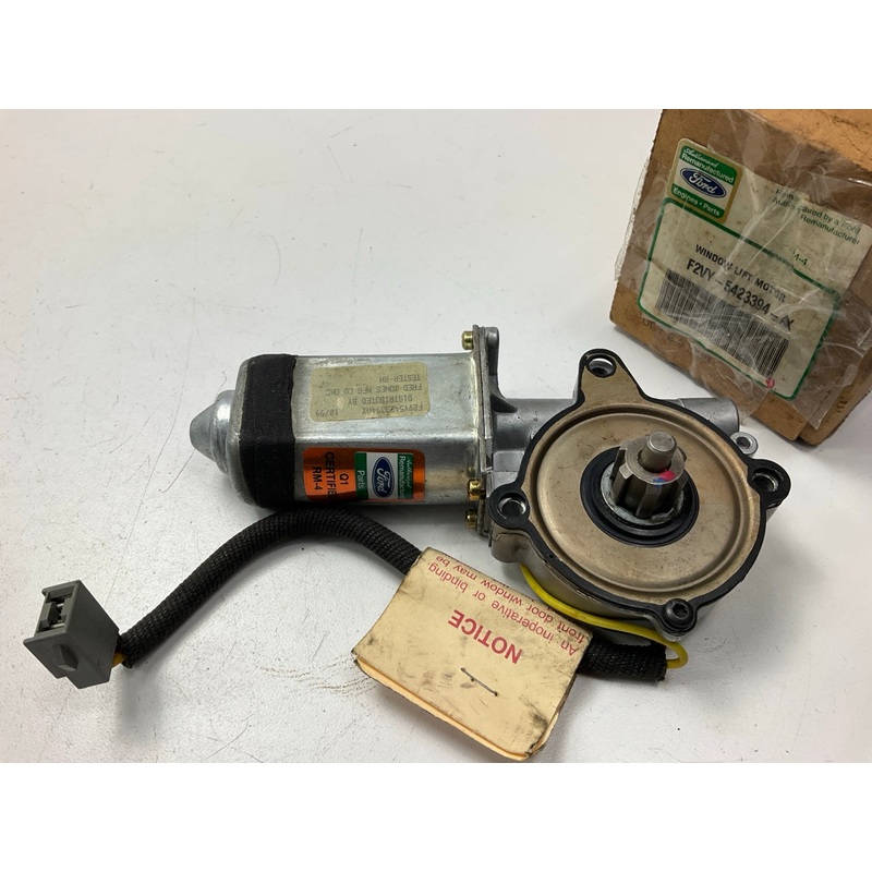 REMAN. Genuine OEM Ford F2VY-5423394-AX Power Window Motor - Front Right