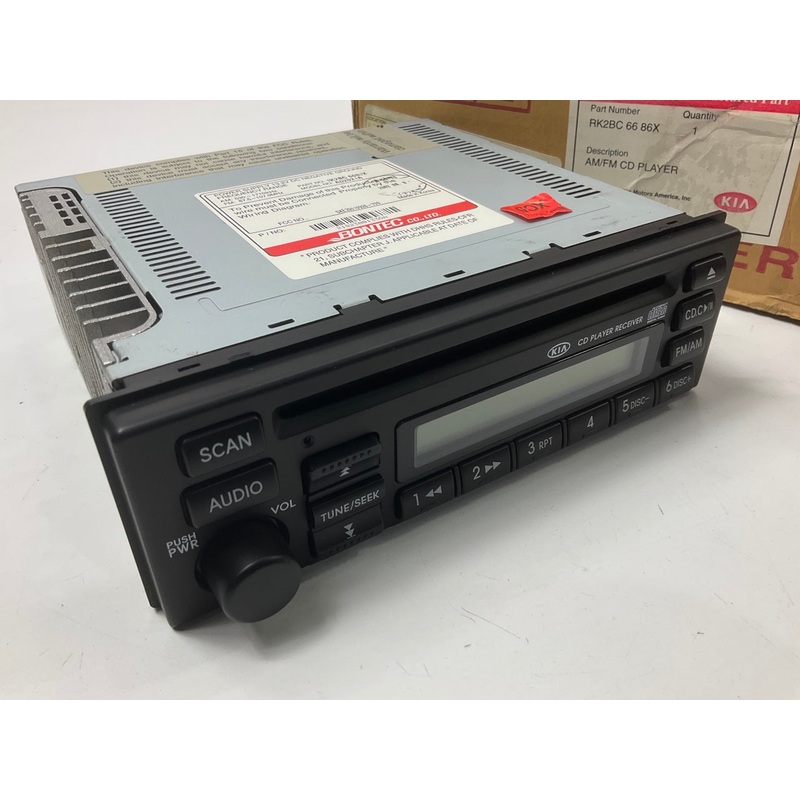 REMAN OEM Factory Stereo Radio CD Player OEM For 2002-2005 Kia Sedona RK2BC6686X