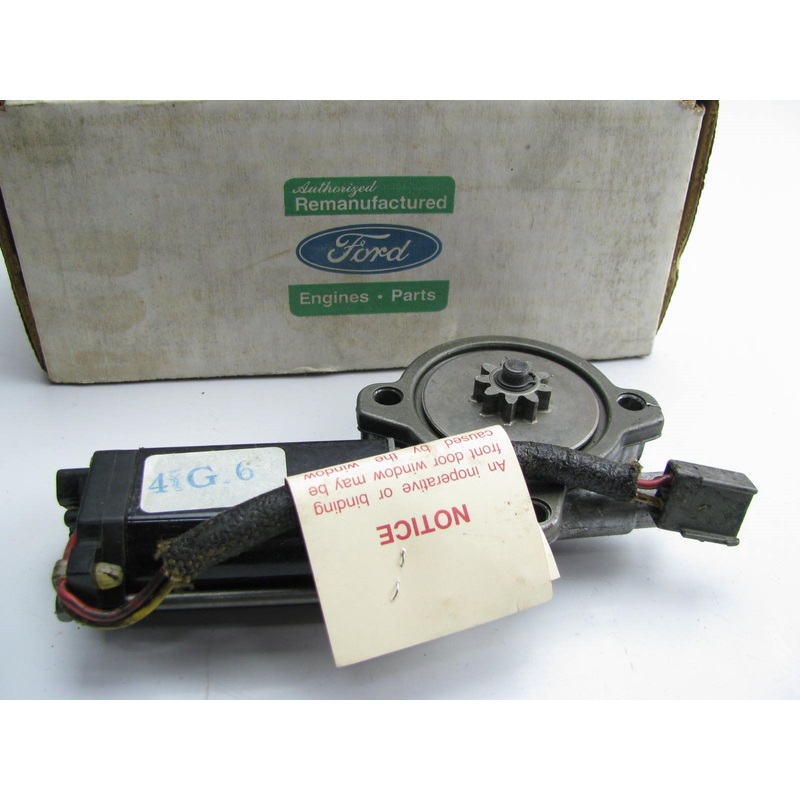 REMAN. OEM Ford E6DZ-5423395-AX Power Window Motor - Front Right Passengers Side