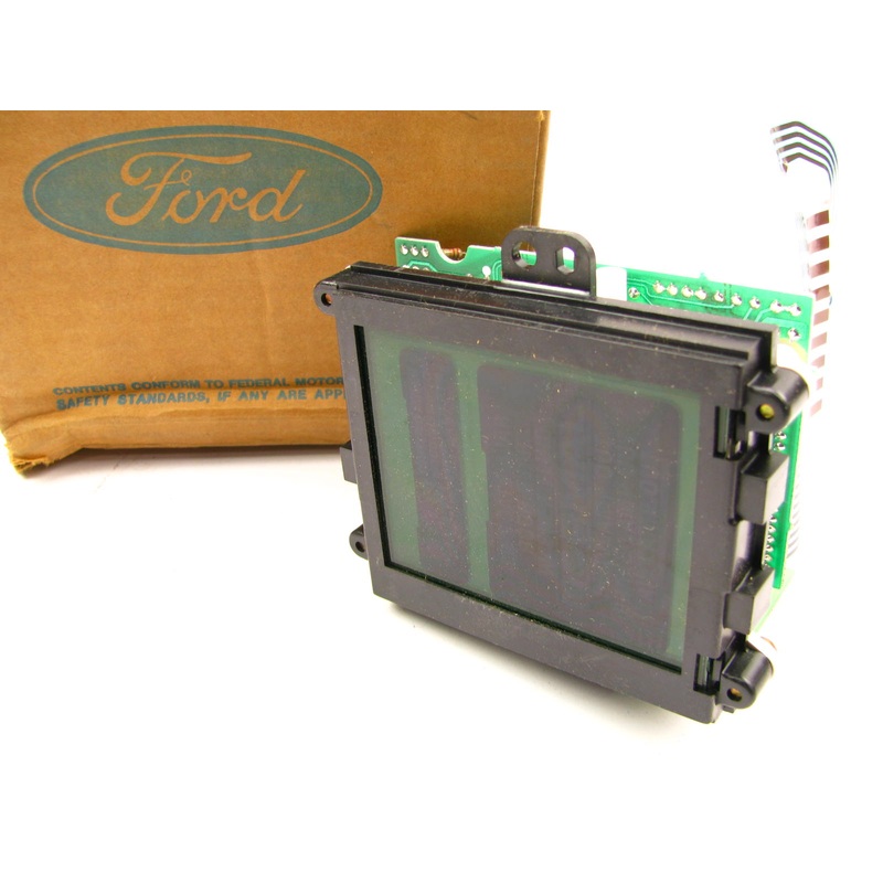 REMAN - OEM Ford E9DZ-10E848-AR Digital Fuel Gauge Display Module 1986-88 Taurus