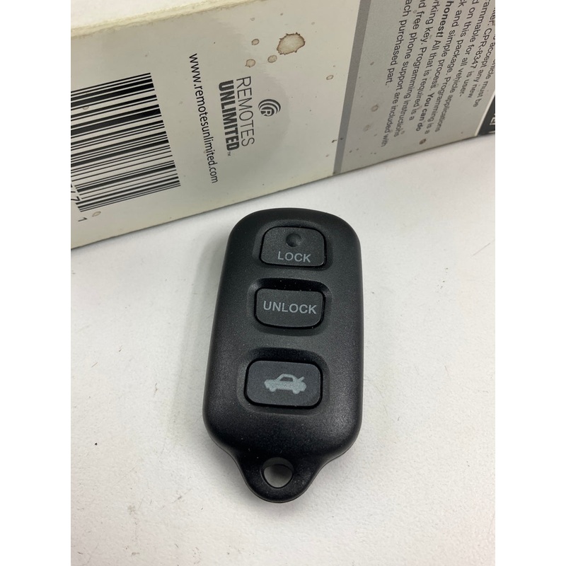 Remotes CPR-8347 Programmable Keyless Entry Remote For 1999-08 Toyota & Pontiac