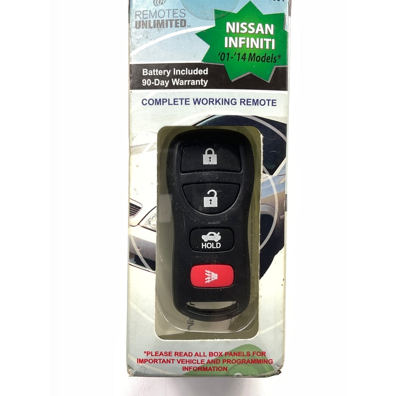 Remotes Unlimited CPR-8504 Keyless Entry Remote Key Fob Transmitter For Nissan