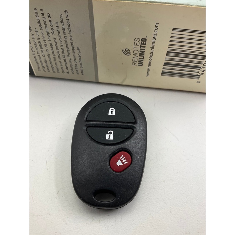 Remotes Unlimited CPR-8666 Keyless Entry Remote / Fob 3-Button