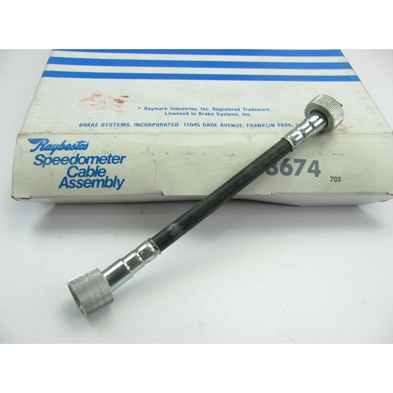 Raybestos 48674 Speedometer Cable - 7'' Long 81-83 Ford Escort, EXP, Mercury Lynx